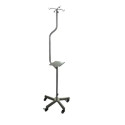 Atril Bomba Infusion Acero Inoxidable 5 Ruedas Mafet M-011