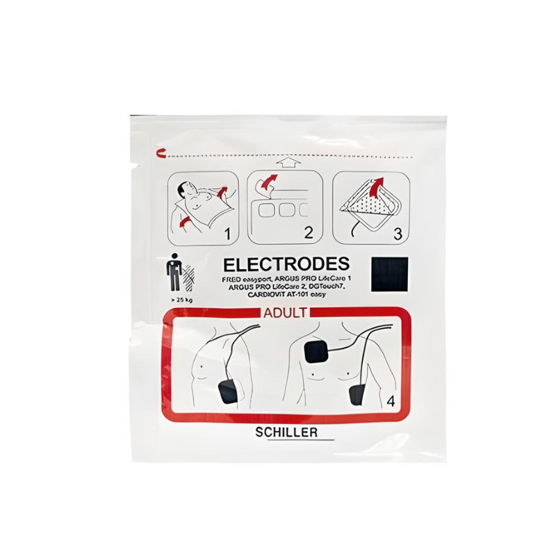 Electrodo Desechable Adulto Fred Easy Port Schiller 2.155056.