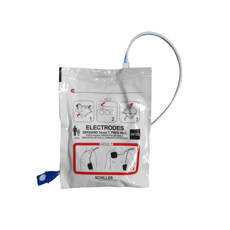 Electrodo Desechable Adulto PA-1 Schiller 0-21-0040.