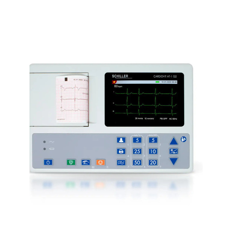 Electrocardiografo Schiller Cardiovit AT-1 G2. Electrocardiografo Schiller Cardiovit AT-1 G2.