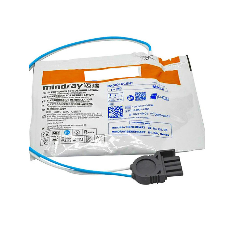 Electrodos Desfibrilador Mindray MR62 Electrodos Desfibrilador Mindray MR62