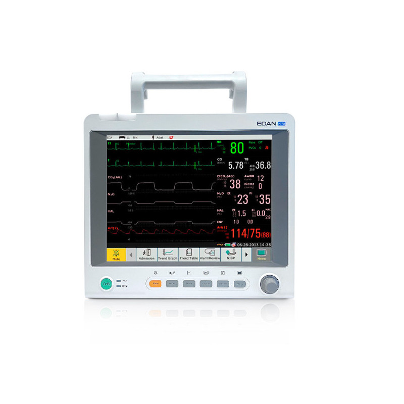 Monitor Paciente Edan iM70 2-IBP-CO Multigas Sin O2.