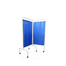Biombo 2 Cuerpos + Tela Antifluido Azul Mafet M-017