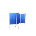 Biombo 3 Cuerpos + Tela Antifluido Azul Mafet M-019