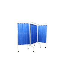 Biombo 3 Cuerpos + Tela Antifluido Azul Mafet M-019