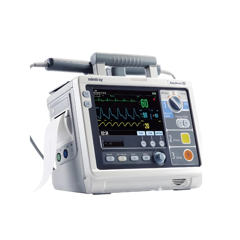 Desfibrilador Monitor Mindray BeneHeart D3 Con Marcapasos.