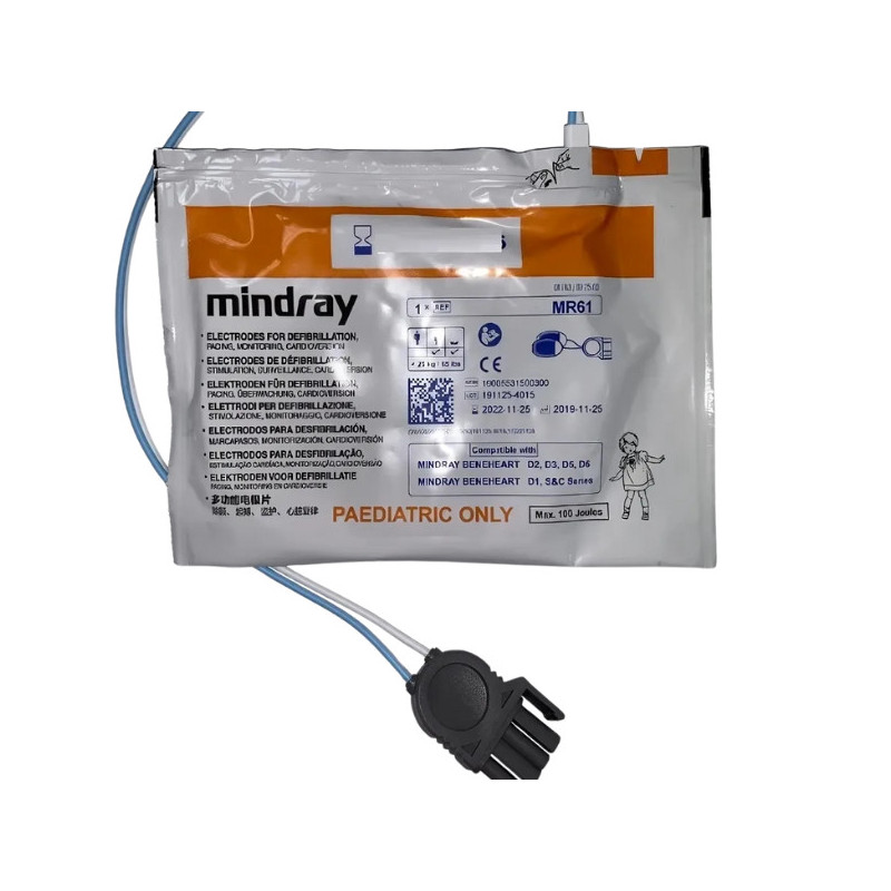 Pads Multifuncional Pediatrico Desf/Marcapasos Mindray.